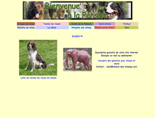 Tablet Screenshot of chiens-des-champs.com